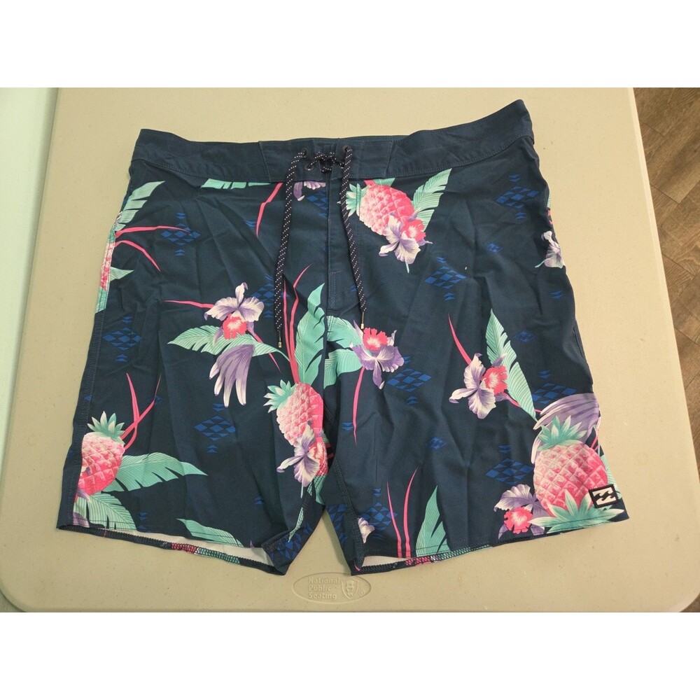 Billabong recycler series floral pineapple board short mens 38